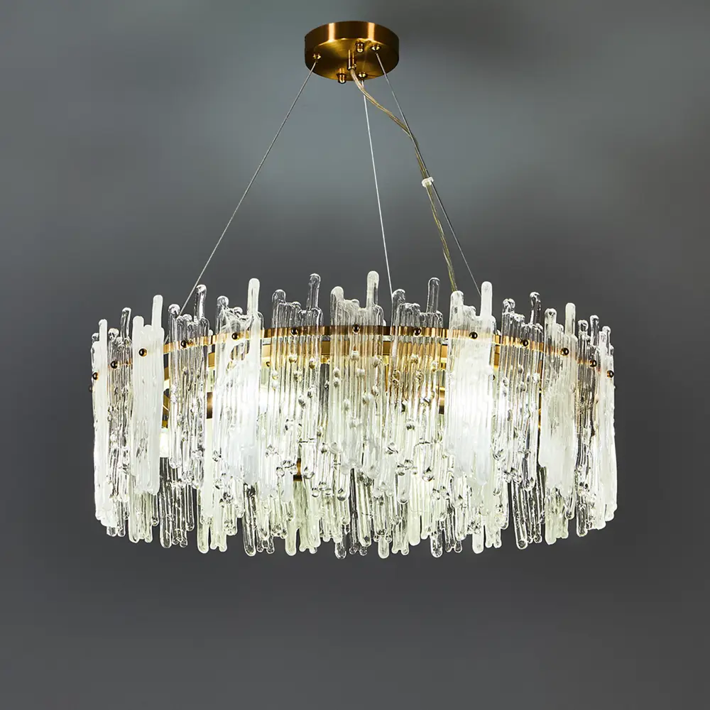 Люстра De City Арман - регулируемая потолочная с золотистым декором 89379437 STLM-1490083 - Вид №1