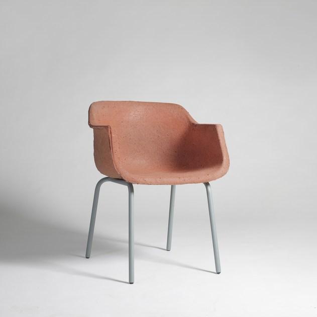 Officine Tamborrino Стул из трубчатой ​​стали и переработанной бумаги sun-id-1403575 - Вид №4