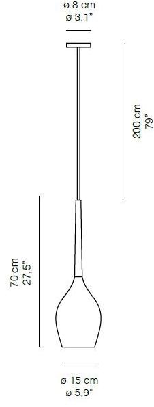 Quadrifoglio Подвесной светильник из дутого стекла sun-id-1395536 - Вид №1