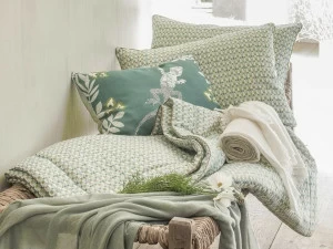 Alexandre Turpault Постельное белье с двусторонней графикой на льняной принте Territoire