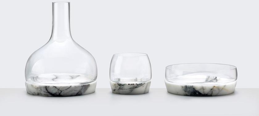 NUDE Хрустальный графин с мраморным основанием Chill sun-id-1496936 - Вид №5