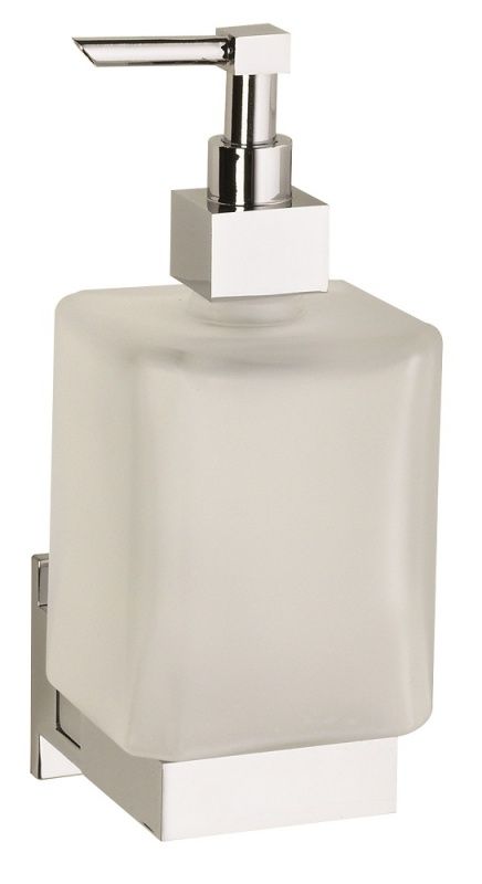 H2021/11CR Sanibano Cosmo, настенный стеклянный дозатор, цвет хром