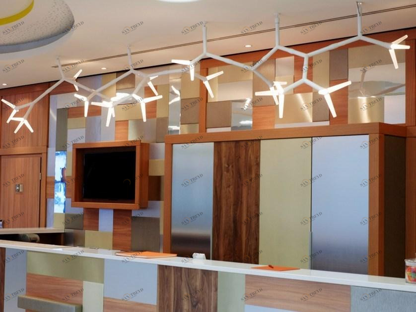 Quasar Потолочный светильник из алюминия Sparks sun-id-1436928