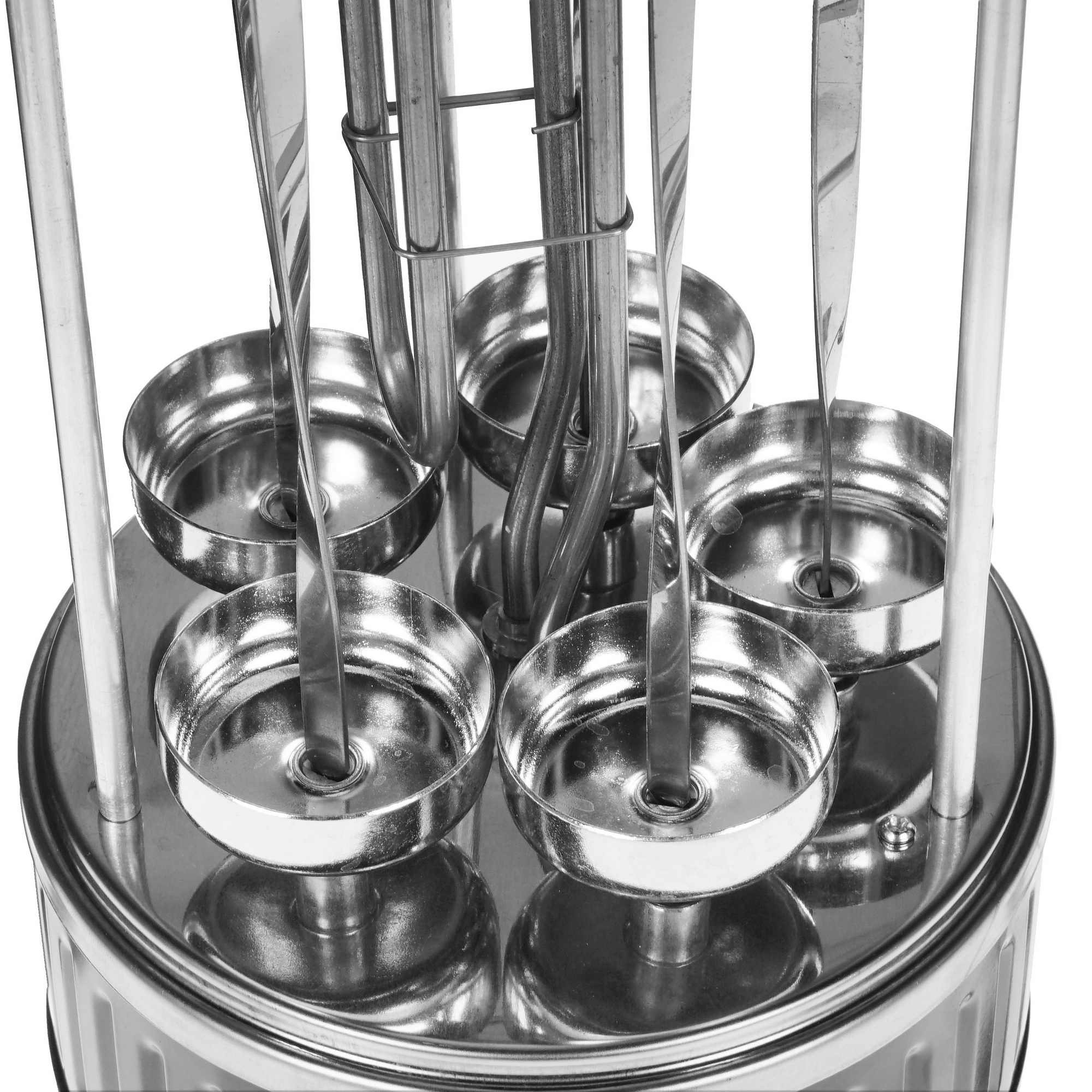 8114726 Электрошашлычница Endever Grillmaster 290 серебристый STDN-0004028 - Вид №4