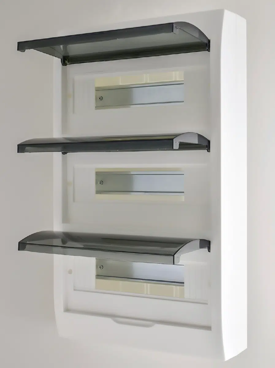 LUXRAY Бокс для наружной установки, ЩРН-П-36, с прозрачной крышкой, 36-и модульных устройств LEZARD 731-2000-036 - Вид №2