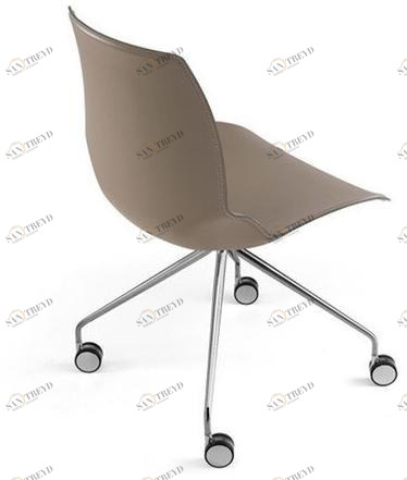 Caimi Brevetti Кожаное кресло на эстакаде на колесиках Kaleidos sun-id-1509703