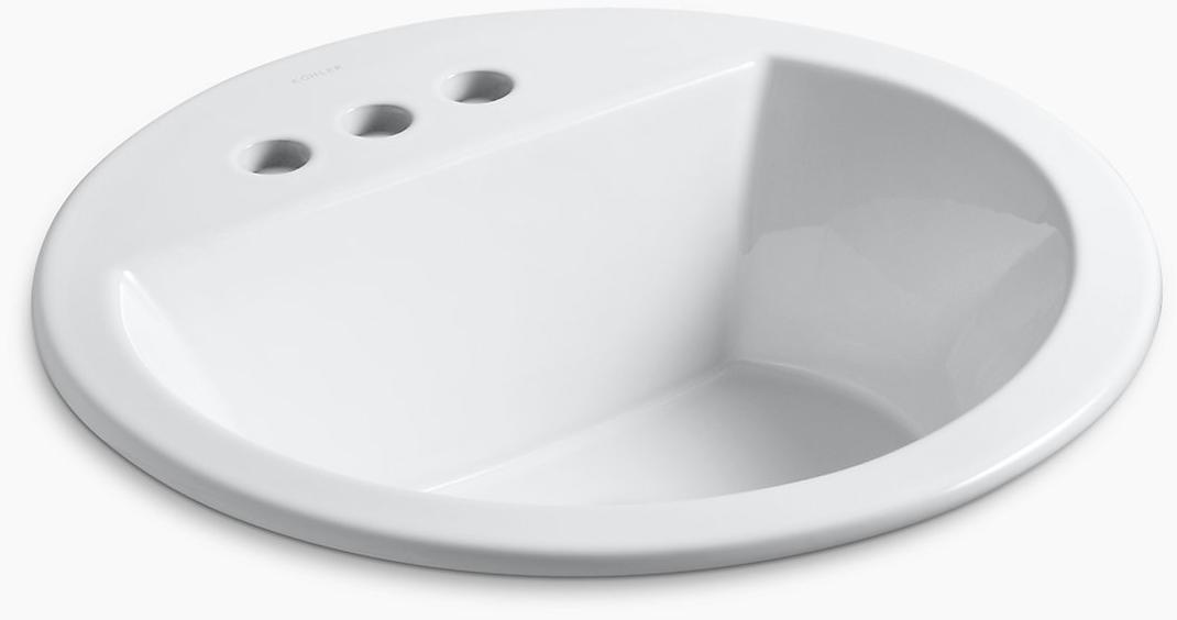 K-2714-4-0 Накладная раковина на столешницу  прямоугольная Kohler  - Вид №1