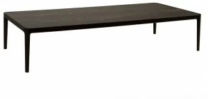 Tonin Casa Низкий прямоугольный журнальный столик из керамогранита