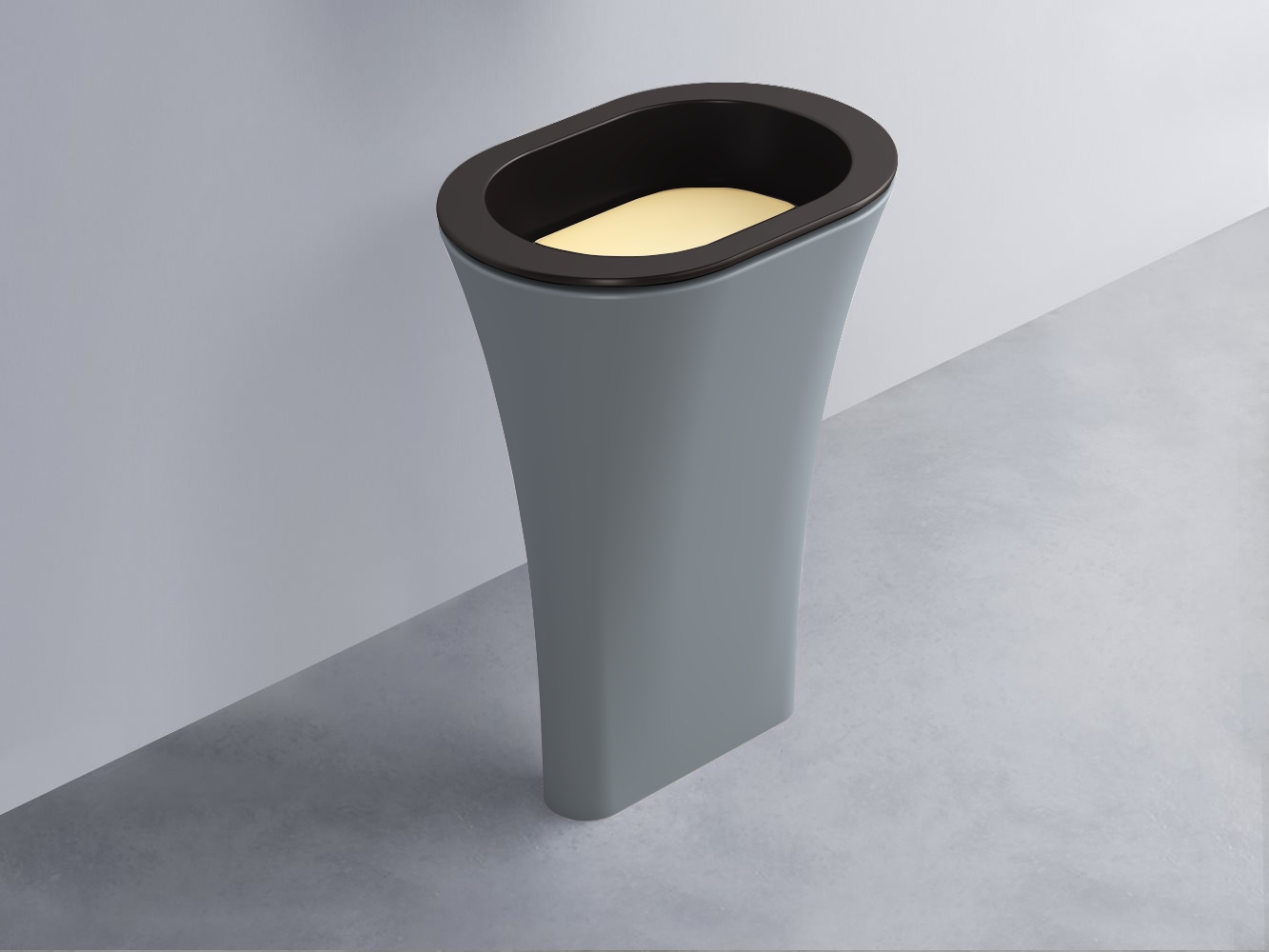 AMLA65-LV+AMPILO-CN+AMCOLO-BR Раковина Amedeo Ovale отдельностоящая cielo Enjoy + Amedeo Ceramica Cielo