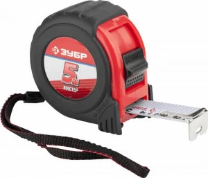 Рулетка Зубр Мастер 5мх25мм обрезиненный корпус
