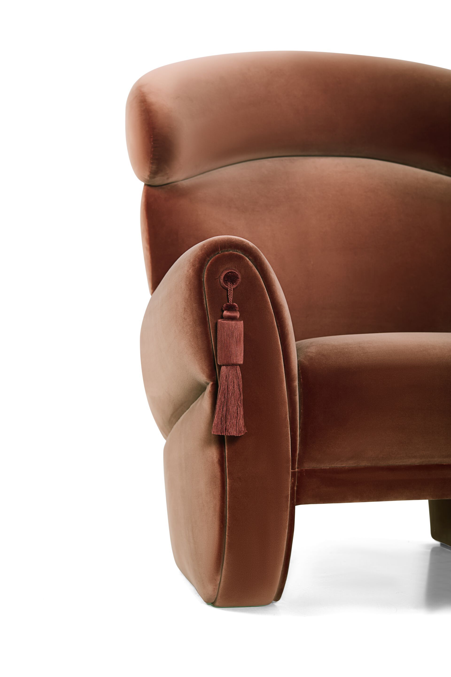 Бархатное кресло с высокой спинкой Munna LANA ARCH-00054777 - Вид №5