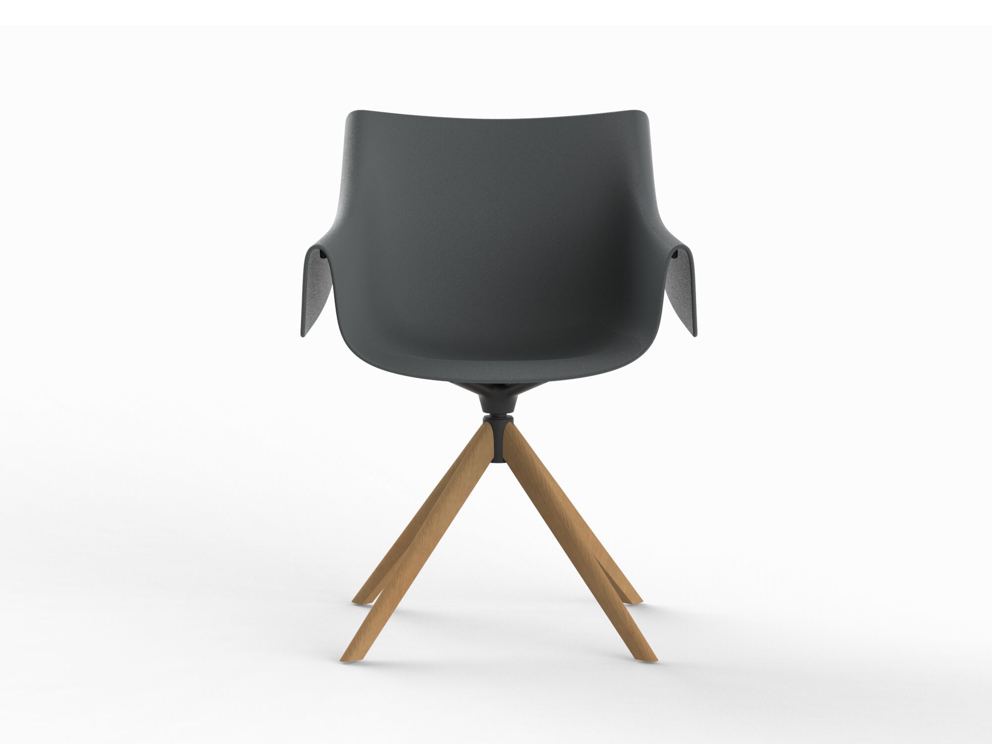 Поворотный стул с подлокотниками Vondom Manta ARCH-00096632 - Вид №8