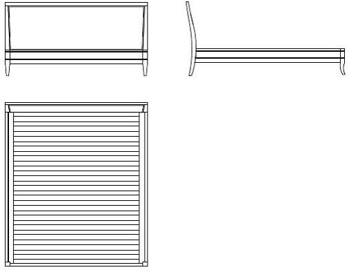Morelato Кровать с мягким изголовьем Biedermeier Art. 2885 - Вид №2