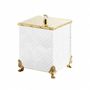 FS09C-671 FS09C-671 Квадратный контейнер с крышкой БИН Cristal & Bronze BINS