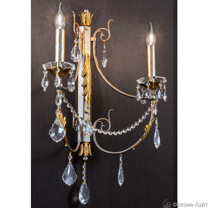 Orion WA 2-1305/2 silber-gold бра 105537