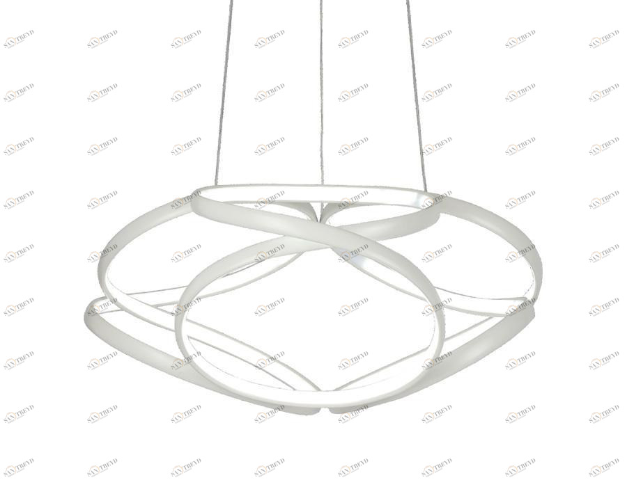 Подвесной светодиодный светильник Ambrella light Metallic FL408 AMBRELLA LIGHT ДИЗАЙНЕРСКИЕ, METALLIC 276456 Белый 