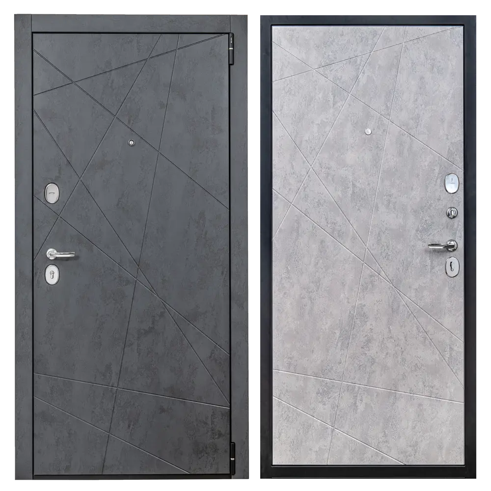 PORTIKA Порта Р-3 - входная металлическая дверь в стиле Графит/Грей 84531947 STLM-0051312