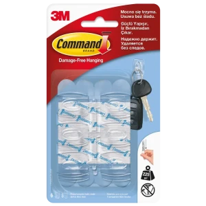 Крючок для ключей, 6 шт.