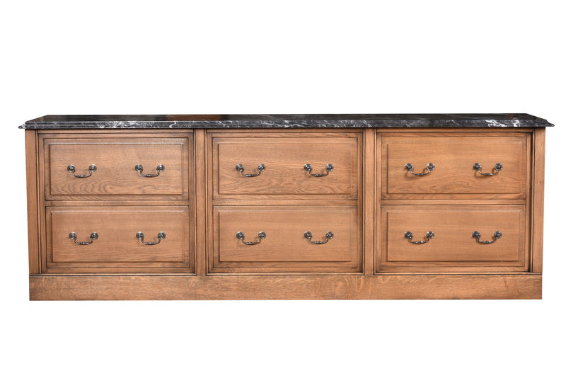 Сундук с мраморной столешницей с 6 ящиками ijlbrown sun-id-3251846 - Вид №1