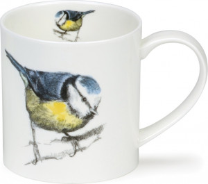 10620773 Dunoon Кружка Dunoon "Лазоревка.Оркни" 350мл Фарфор костяной