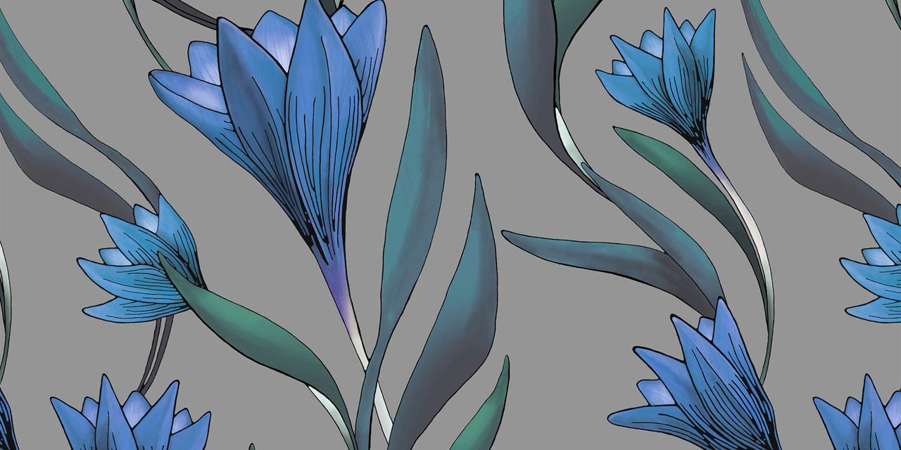 Стеновые панели - Колокольчики