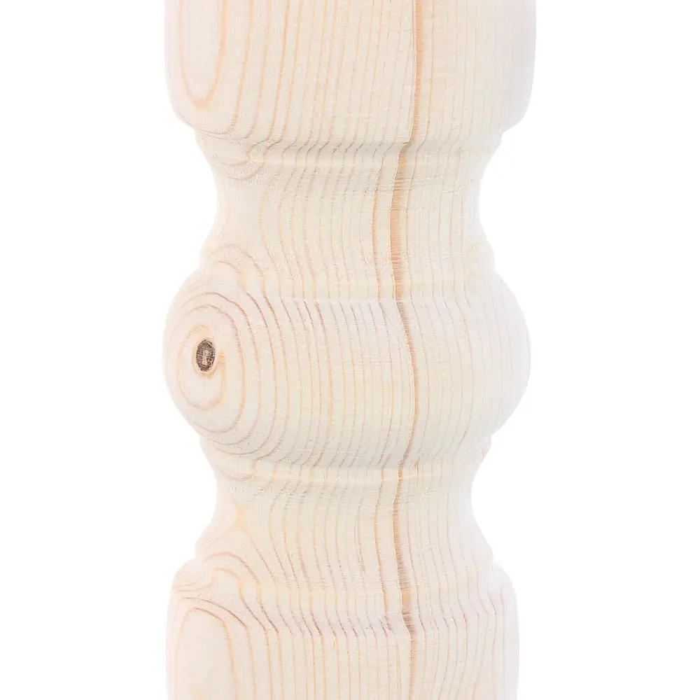 Santreyd Лестничный столб из натуральной хвои 90×90×1178 мм 83829591 Симметричный STLM-0044761 - Вид №2