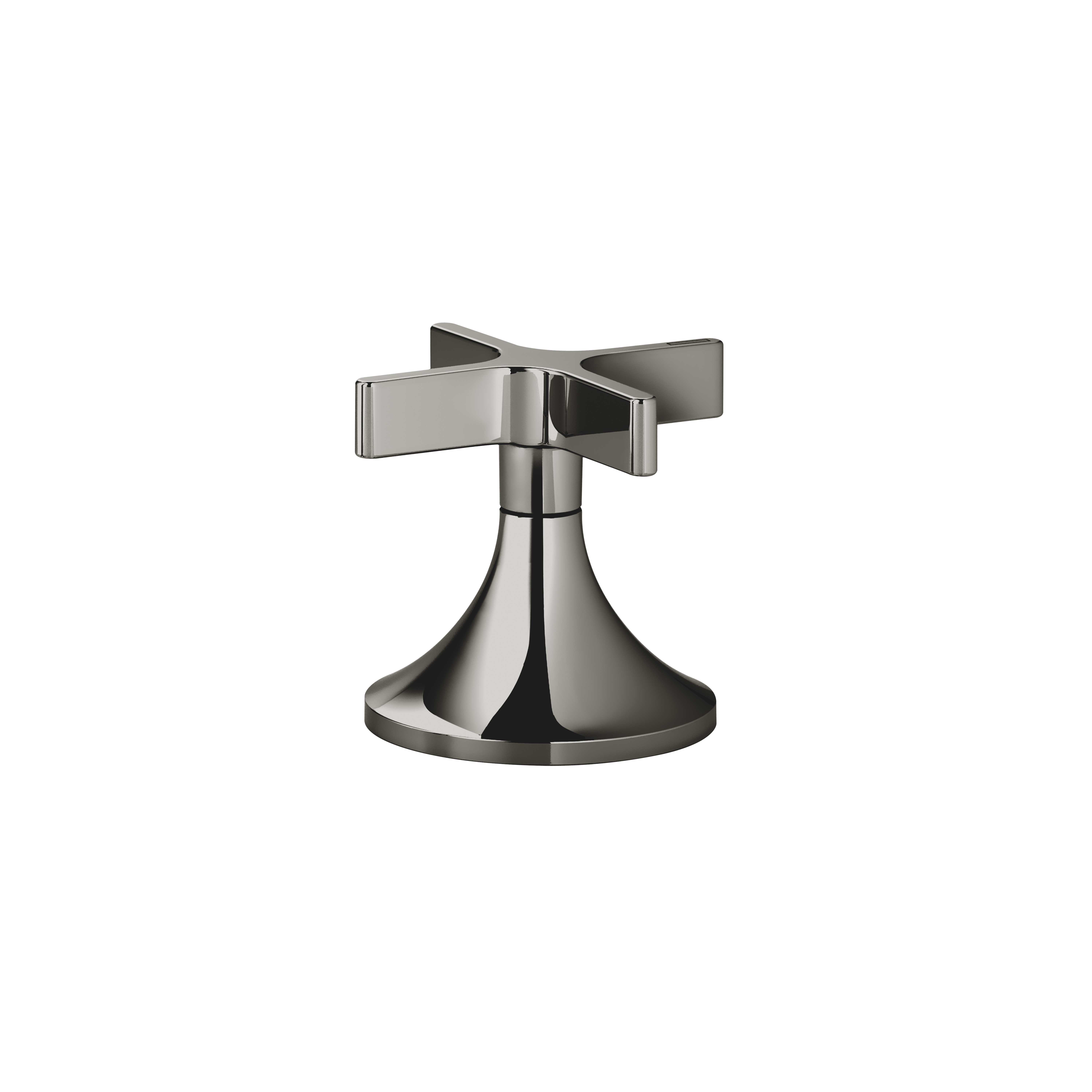 Клапан VAIA Deck, закрывающийся по часовой стрелке, горячий - Темный хром DornBracht 20000808-19