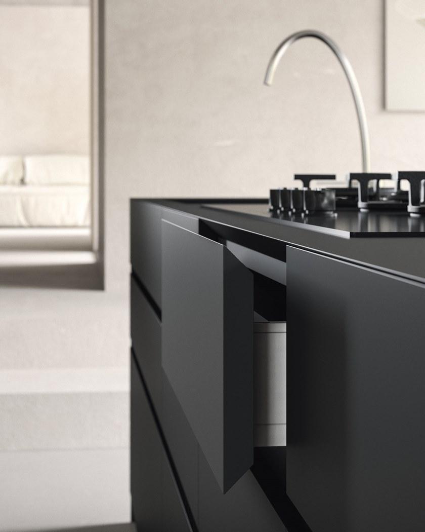 Alta Cucine Fenix-ntm® кухня с островом Sistema 22.2 sun-id-1495930 - Вид №9