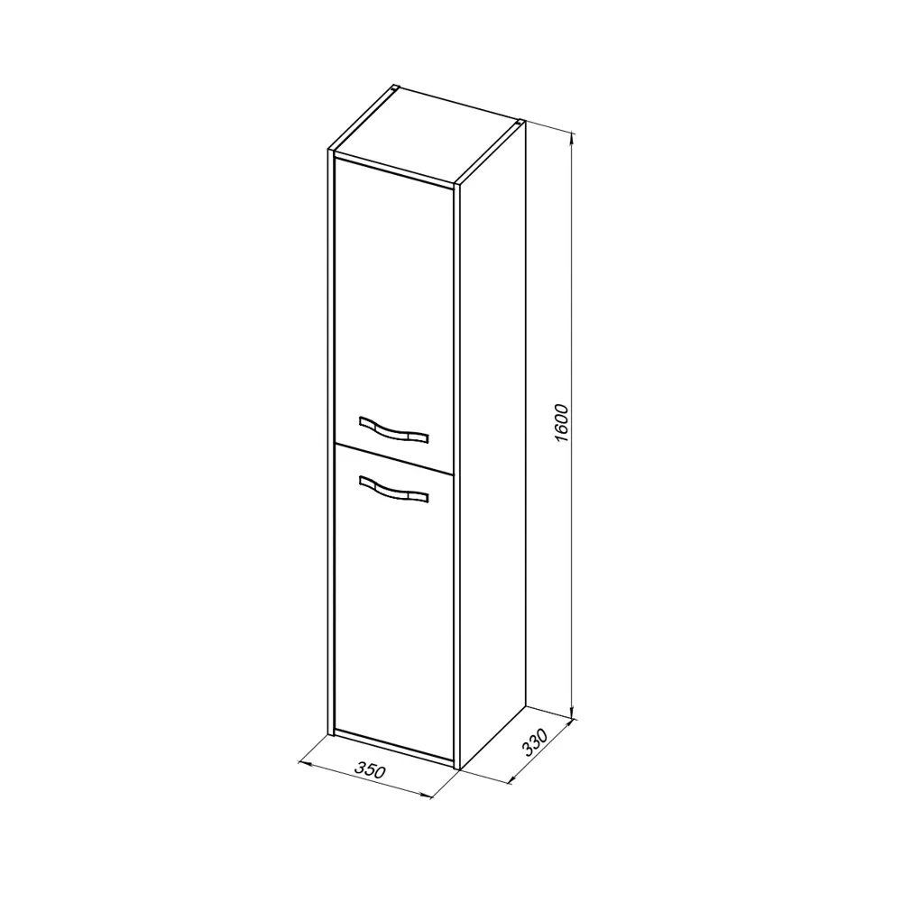 Пенал Santreyd Инди для ванной с регулируемыми полками 84855252 STLM-0056140 - Вид №10