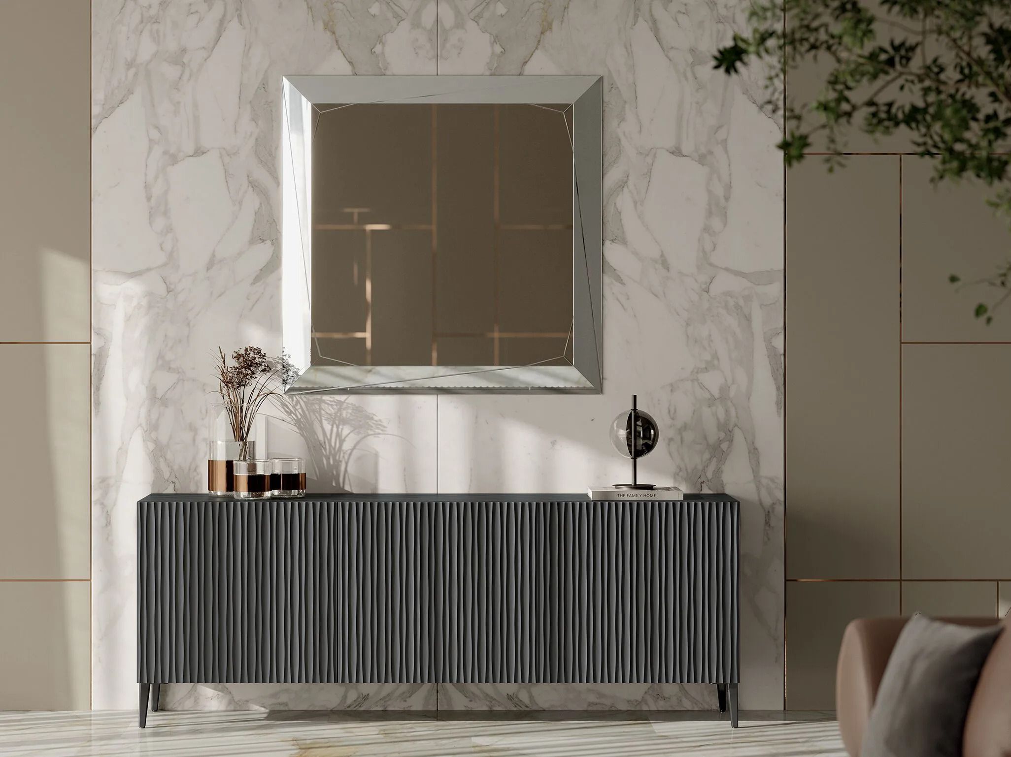 Деревянный шкаф с распашными дверями Bontempi Casa MUSA ARCH-00120224 - Вид №3