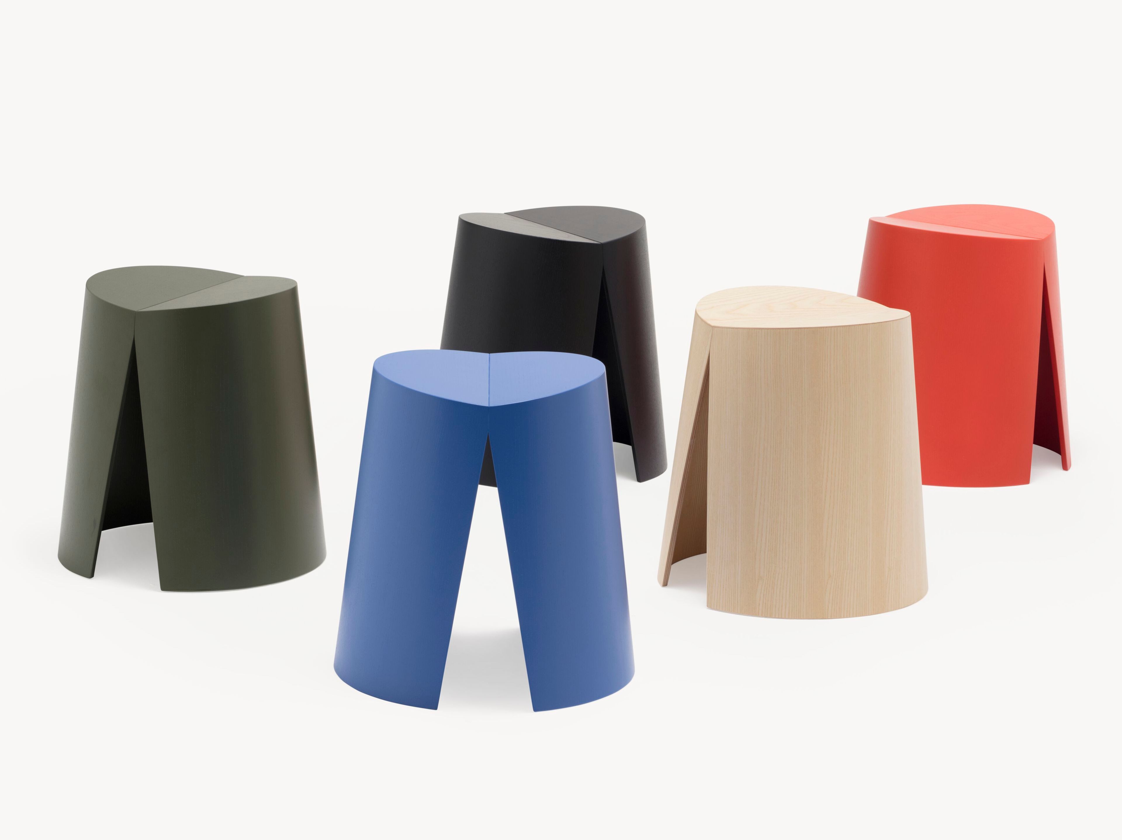 Штабелируемый табурет из ясеня Zilio A&C AX ARCH-00128151