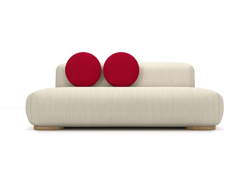 Ткань диван HANNABI MODEL NO.05 WHITE ARCH-00043501