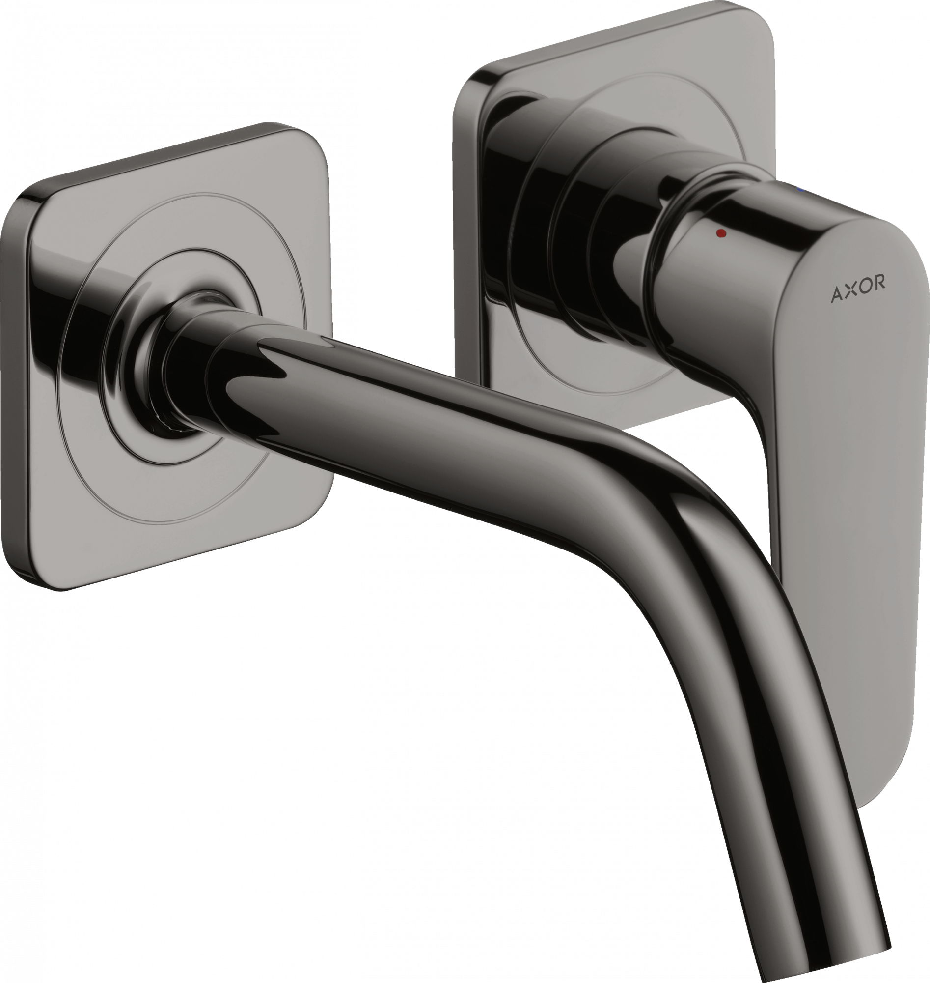 34113330 Смеситель для раковины, однорычажный, скрытого монтажа, настенный, с изливом 167 мм и розетками AXOR CITTERIO M