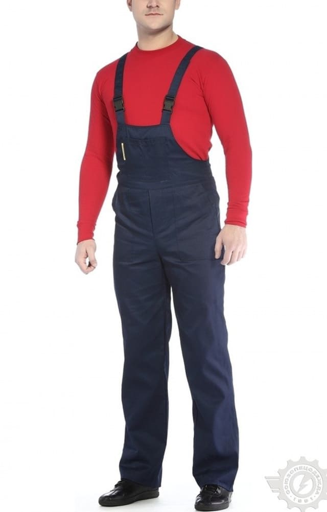 61008 Костюм "Труд-2" темно-синий  Летняя спецодежда  размер 52-54/158-164  - Вид №9