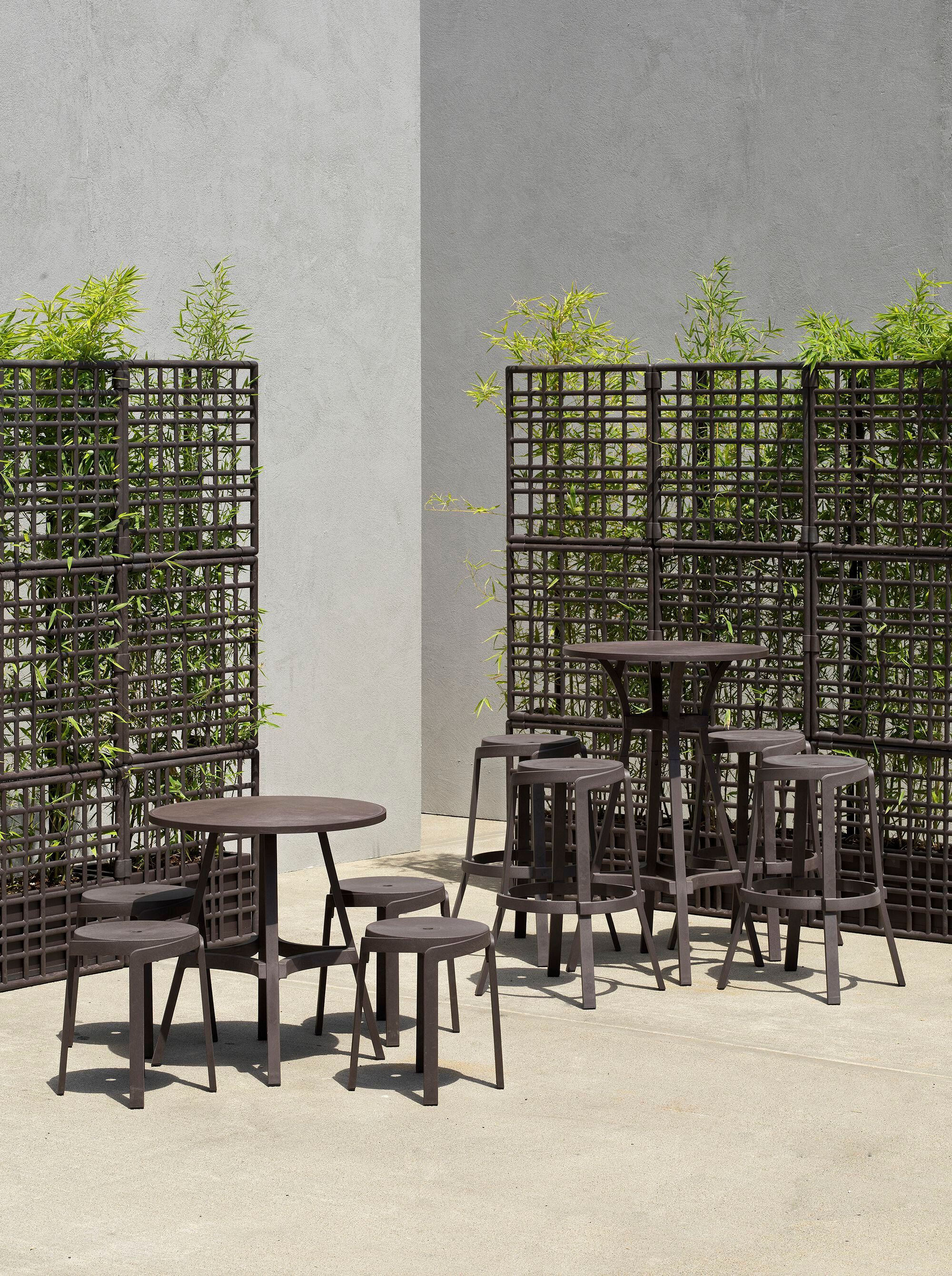 Высокий садовый стол из полипропилена Nardi Stack &amp ARCH-00031177 - Вид №11
