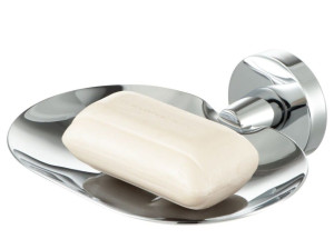 Металлическая настенная мыльница