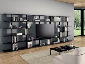 Книжный шкаф с подставкой для телевизора