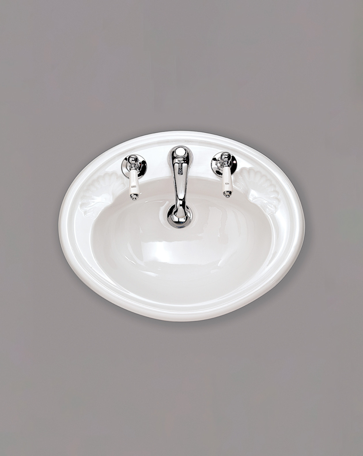 IBLIWIND Накладная раковина под столешницу  овальная Devon&Devon  - Вид №1