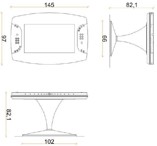 Vismara Design Стол для видеоигр Luxury entertainment sun-id-1363418 - Вид №5