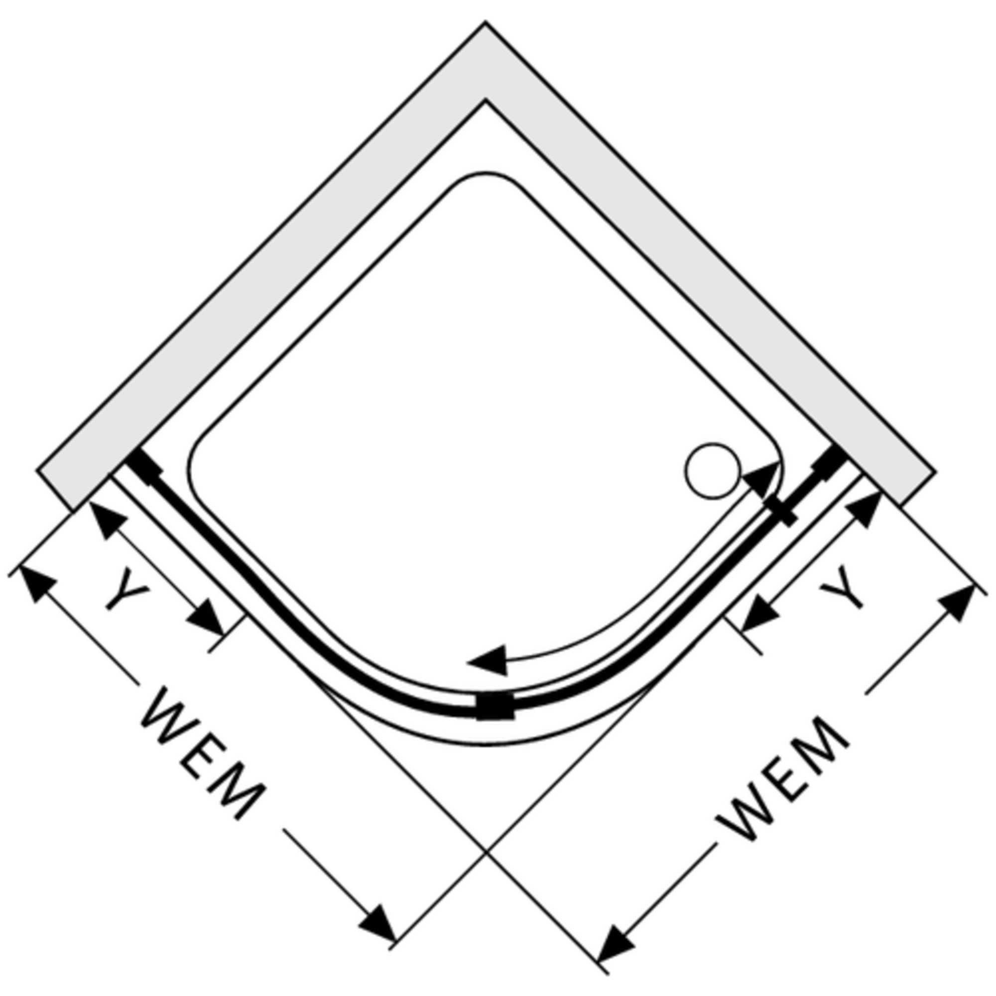 379.500120 Magic Run Collection душевая кабина Duscholux 45682 - Вид №2