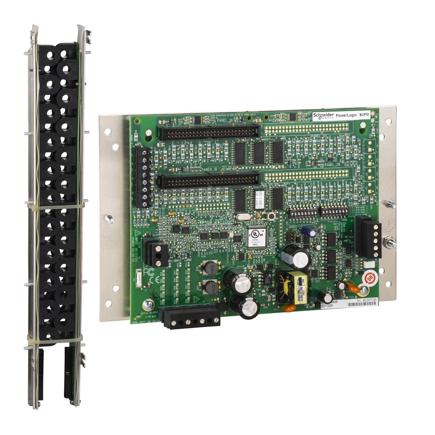 BCPMB142S BCPM тип B на 42 цепи, ТТ 100А, 26мм Schneider Electric PowerLogic 