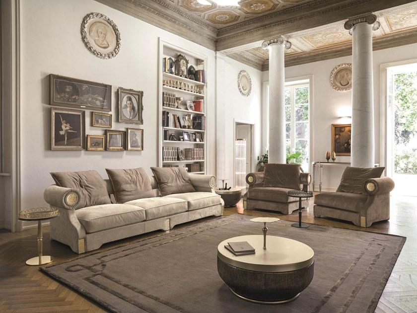 Longhi Кресло из ткани с подлокотниками Loveluxe 2015 – regency collection W 590 - Вид №4