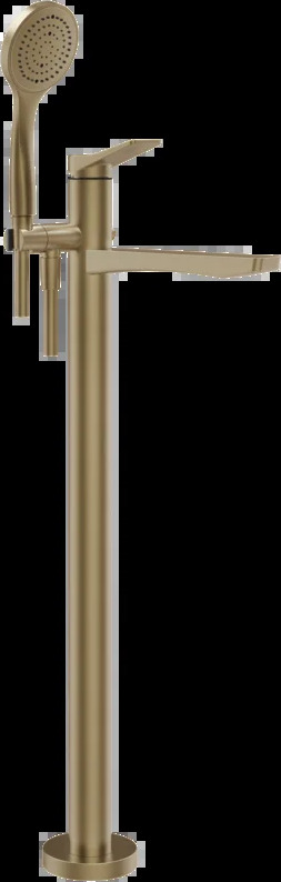 Смеситель для ванны 59131 726 Gessi Rilievo ТЕПЛАЯ БРОНЗА BR. PVD
