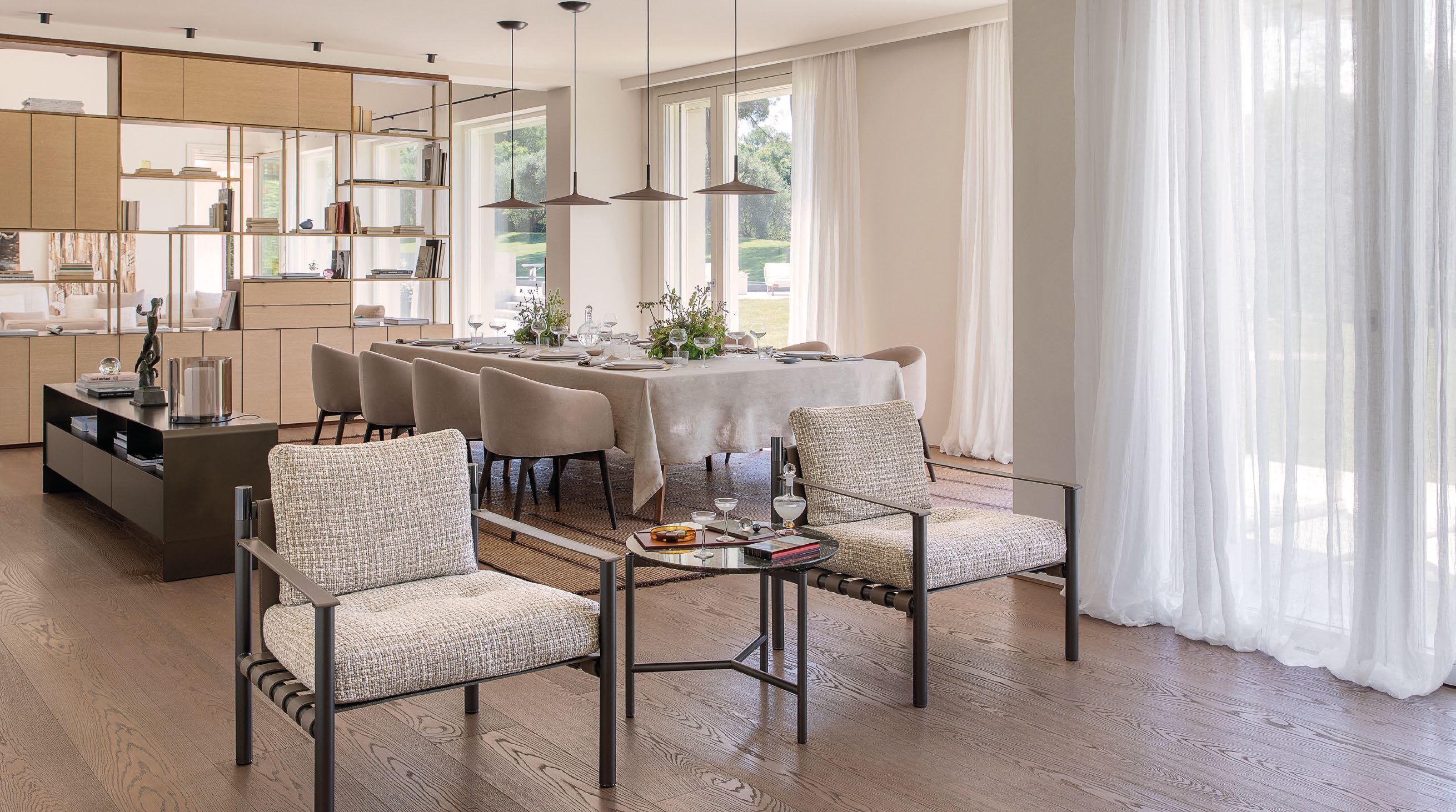 Кресло с подлокотниками Flou ARCH-00095071 - Вид №1