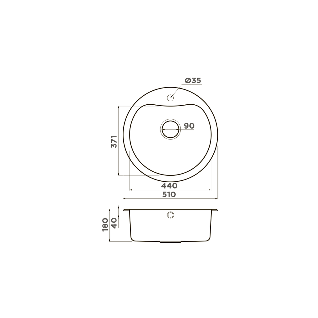Кухонная мойка Saroma 51 IN OMOIKIRI 4993007 - Вид №4