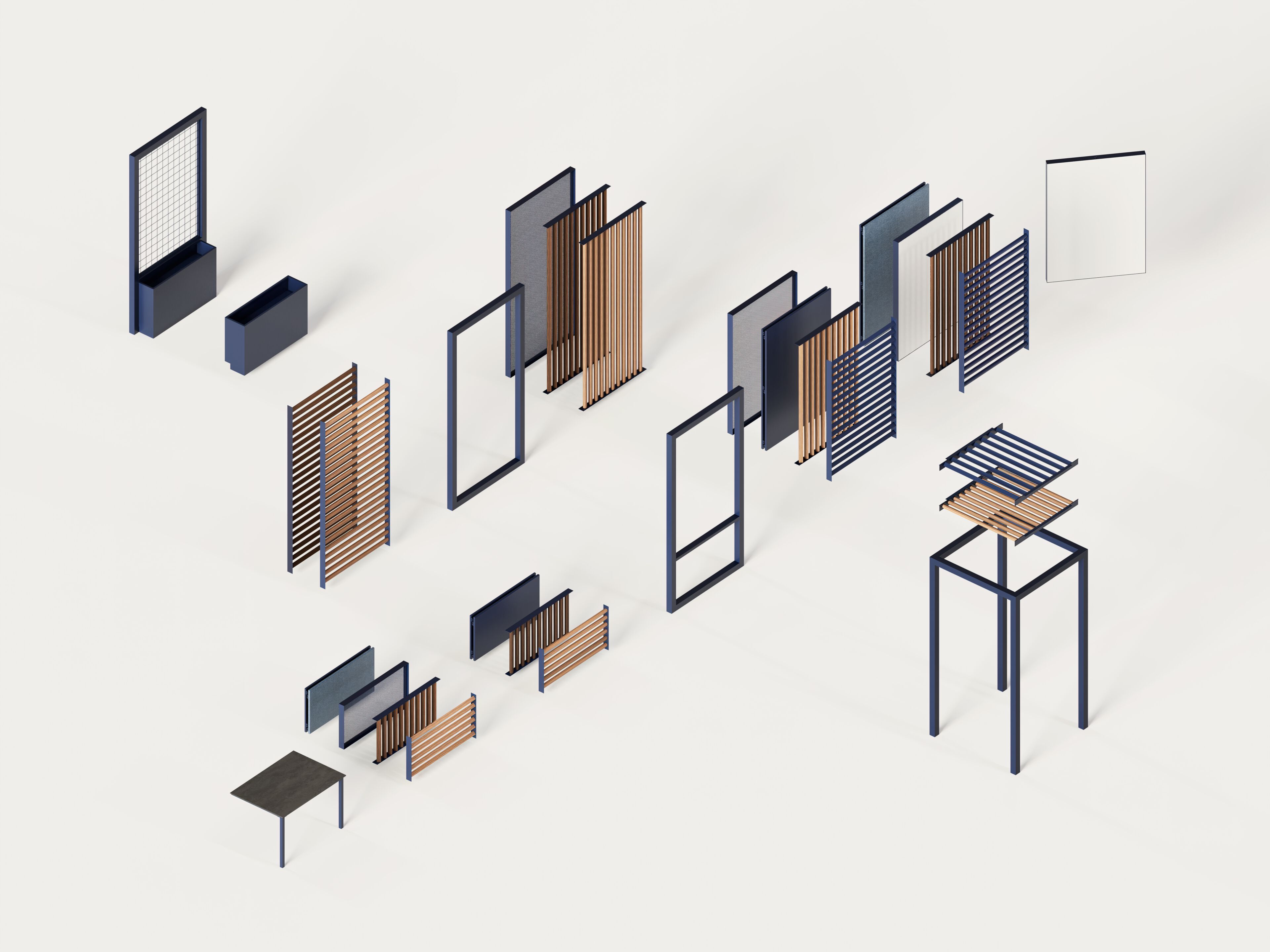 Пергола из алюминия и дерева GANDIABLASCO FLEX ARCH-00069692 - Вид №5