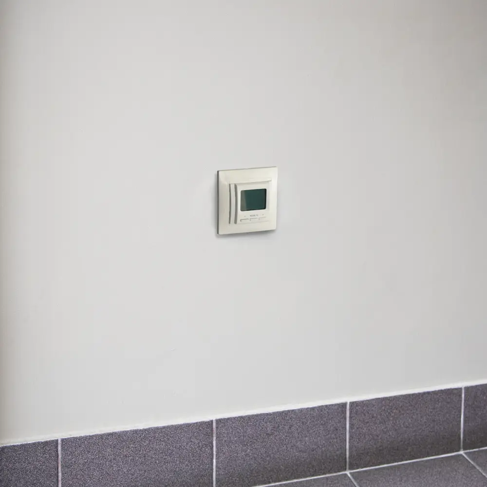 Терморегулятор Equation для систем отопления в бежевом цвете 18877521 STLM-0013378 - Вид №7