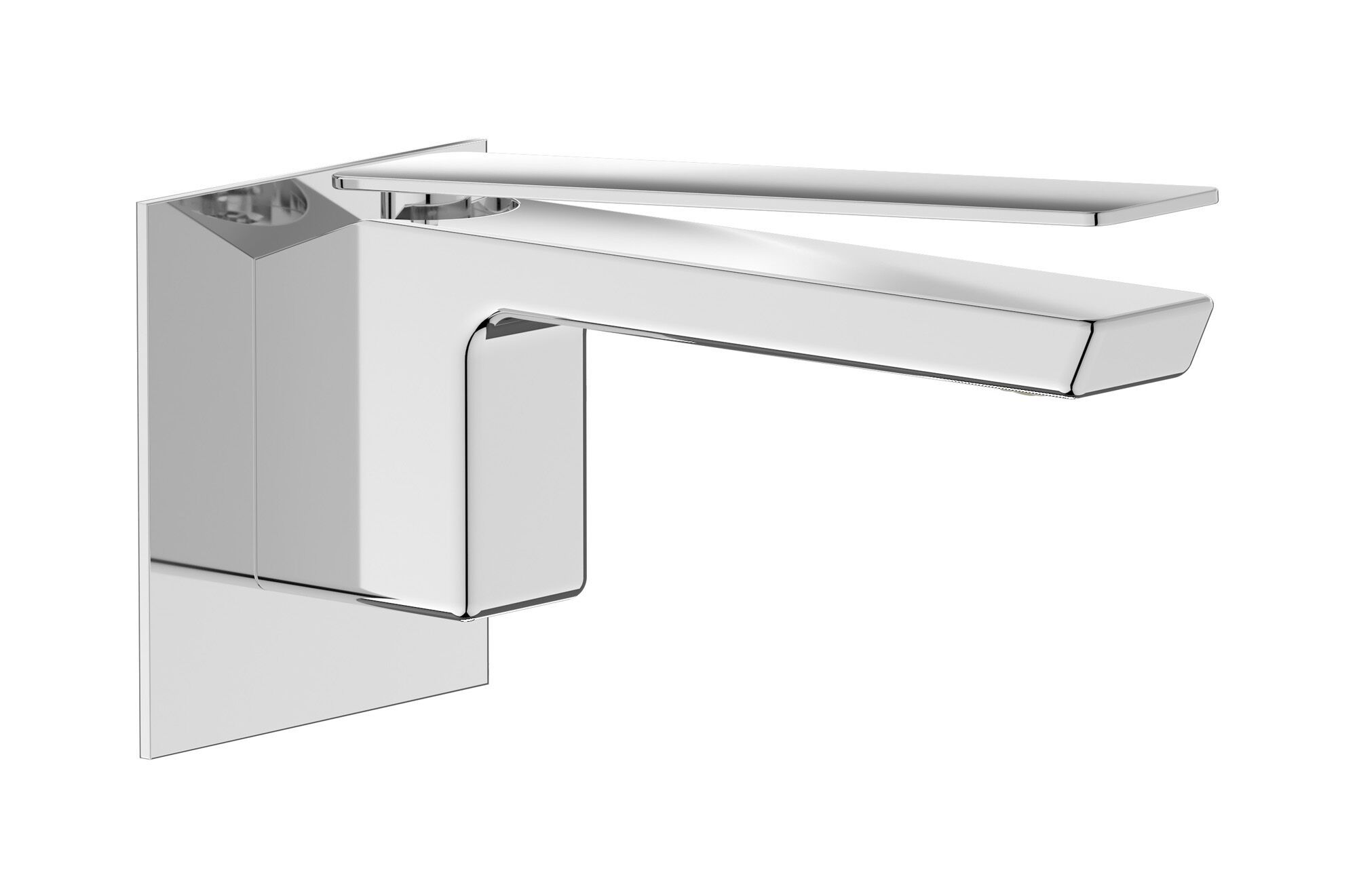 Однорычажный настенный смеситель для раковины с автоматическим сливом IB K3 ARCH-00044973 - Вид №1