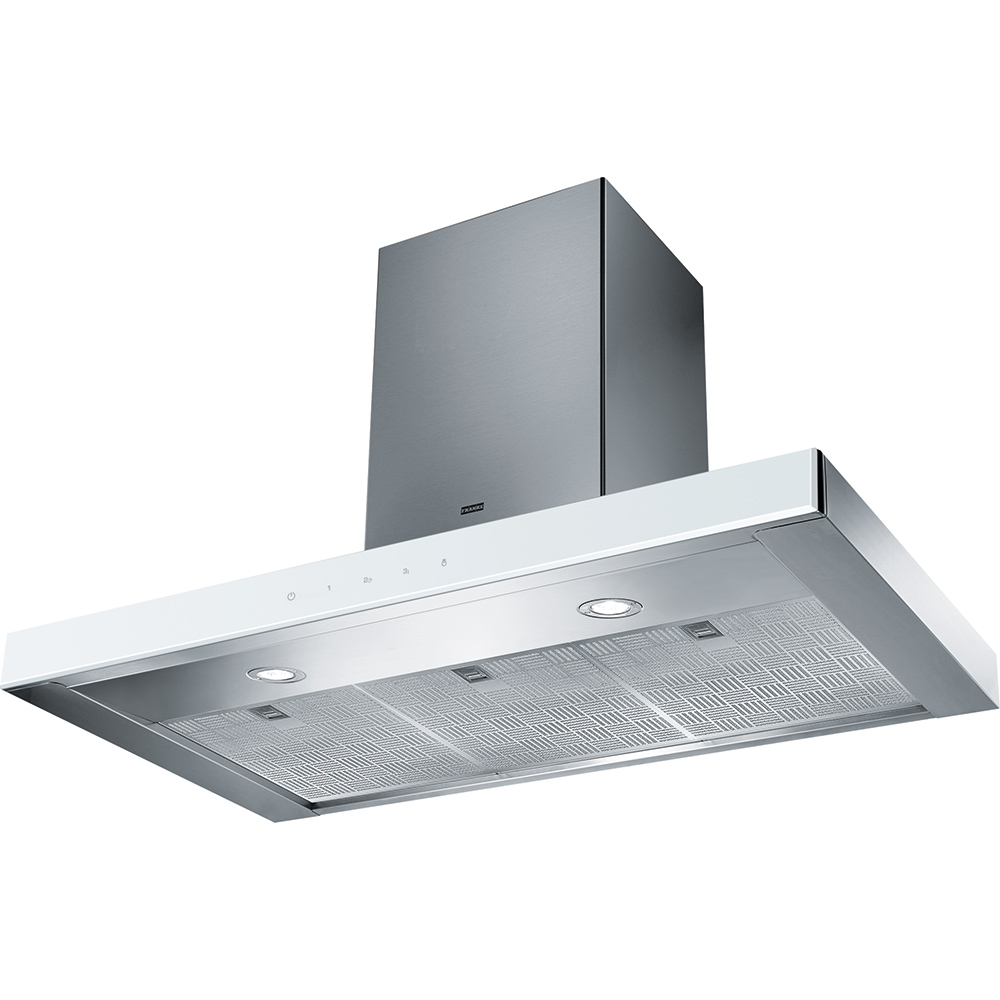 Вытяжка  FCR 925 TC WH XS Franke Crystal Touch FCR 925 TC WH XS Нержавеющая сталь/белое стекло 