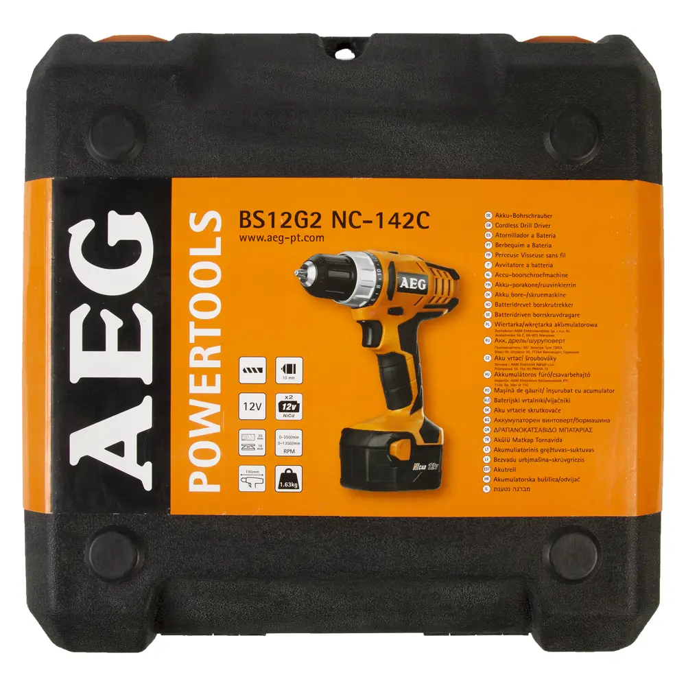 Шуруповерт AEG BS12G, Ni-Cd 12 В, 1,4 Ач 12816066 STLM-2144398  - Вид №3